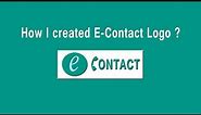 How I Created E Contact Logo?