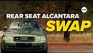 Swapping Alcantara Rear Seats Into The B5 S4!