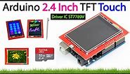 Getting Started With Arduino Uno 2.4 inch TFT Touch Screen LCD Shield ST7789V Driver 240x320 Display