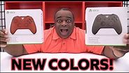 NEW Xbox One Controllers UNBOXING! [THE COLORS!]