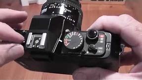 Nikon F501 AF 35mm SLR Film Camera Overview / Review