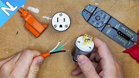 How to fix an extension cord end