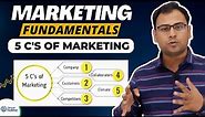 5Cs of Marketing | Marketing Analysis | Marketing Fundamentals| #10