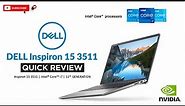 Dell Core i7 Laptop Review - Dell Inspiron 15 3511 Gaming PC Review in 2022 - Intel i7 11 Generation