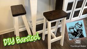 How To Build A Bar Stool (EASY!)