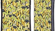 Head Case Designs Officially Licensed Despicable Me Banana Pattern Minion Graphics Hybrid Case Compatible with Apple iPhone 14 Plus