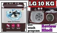 Lg 10 kg Semi automatic washing machine Review/Best Semi automatic washing machine