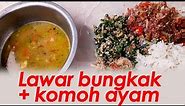 Balinese food lawar bungkak ala guwang..