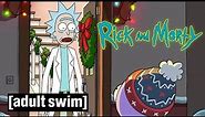 Rick and Morty | Rick Saves Space Christmas | Adult Swim UK 🇬🇧