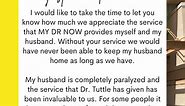 MY DR NOW - Every glowing MY DR NOW testimonial fuels our...