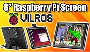 This 8” Screen Is Perfect For The Raspberry Pi 400 Or Pi4!