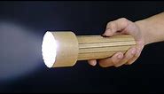 How to make a flashlight using cardboard - Very Simple