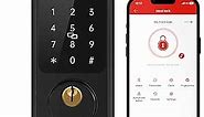 Smart Front Door Locks Deadbolt: Hornbill Keyless Entry Keypad Door Lock, Digital Electronic Bluetooth Code Locks for House Airbnb