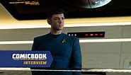 Star Trek: Strange New Worlds' Ethan Peck Talks Spock's Romance (Exclusive)