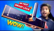 I Bought this *SMART LOCK* for My NEW HOME! ⚡️Atomberg SL1 Smart Door Lock Review!