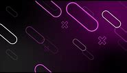Neon Rounded Purple lines Abstract Gradient Background Animation || Free Version