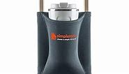 simpletome Luggage Travel Cup Holder Hands-Free Drink Caddy Attachment Drinks Carrier for Drink Beverages Coffee Mugs (Grey)