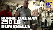 Ronnie Coleman 250 lb Dumbbell Shoulder Workout | 1080 HD | Relentless | Ronnie Coleman