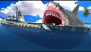 We Used a SUBMARINE to Survive a MEGALODON in Stormworks Multiplayer!