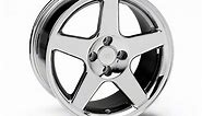 Mustang 2003 Cobra Style Chrome Wheel; 17x9 (87-93 Mustang, Excluding Cobra) - Free Shipping