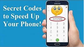 Samsung Secret Codes to Speed Up Your Phone
