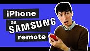 How To Use iPhone As Remote Control For Samsung Smart TV in 2024?