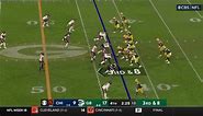 Love connects with Kraft for key first down on third-and-7