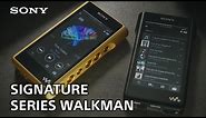 Sony's Signature Series Walkman NW-WM1Z and NW-WM1A