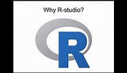Advantages of R-studio over R GUI and short introduction to R-studio
