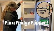 Replacing Samsung Refrigerator Door Flipper Assembly (Easy Fix)