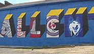 New retro mural in Allentown will be impossible to miss