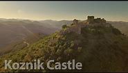 Koznik Castle - aerial footage