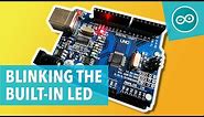 BLINKING THE BUILDIN LED - Arduino tutorial #1