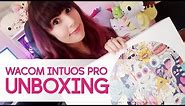 Wacom Intuos Pro Large Drawing Tablet, (PTH860) Unboxing!