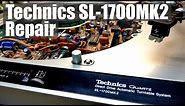 Technics SL-1700MK2 Turntable Repair