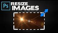 Photoshop: How To Resize Image (Edit, Change and Flip Images)