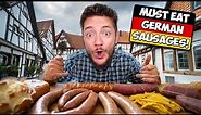 8 MUST TRY German Sausages! (& Where in Germany to Eat Them)