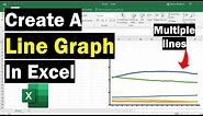 How To Create A Line Graph In Excel (With Multiple Lines)