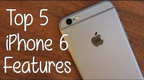 Top 5 iPhone 6 Hidden Features! (Useful Tips You Don't Know)