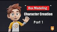 Modeling Character For Animation in Blender 3D Complete Process Part 1