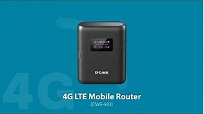 D-Link DWR-933 4G/LTE Cat 6 Wi‑Fi Hotspot