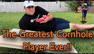 The Greatest Cornhole Player Ever (Funny Skit)