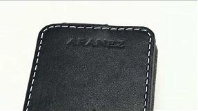 Aranez Flip iPhone 5S Leather Case Video