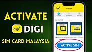 how to activate digi sim card malaysia