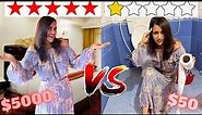 $50 HOTEL VS $5000 HOTEL 😲 WORST reviewed HOTEL VS BEST reviewed HOTEL