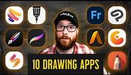 Which Drawing App Is Best? (For iPad, Windows, and Android Tablets)