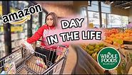 Work Day in My Life as an Amazon Prime Now Shopper (Wholefoods) | Vlogmas Day 3