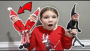 Mean Elf On The Shelf Is Back With His Family! Is The Doll Maker Controlling Evl