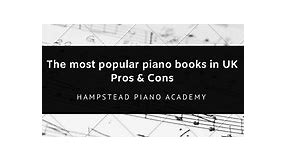The most popular Piano Books in UK - Pros and Cons