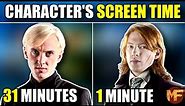 How Much Screen Time Every Harry Potter Character Had (+How It Compares to their Book Time)